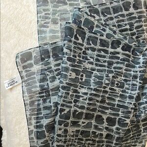 Blue and Green Scarves and Wraps